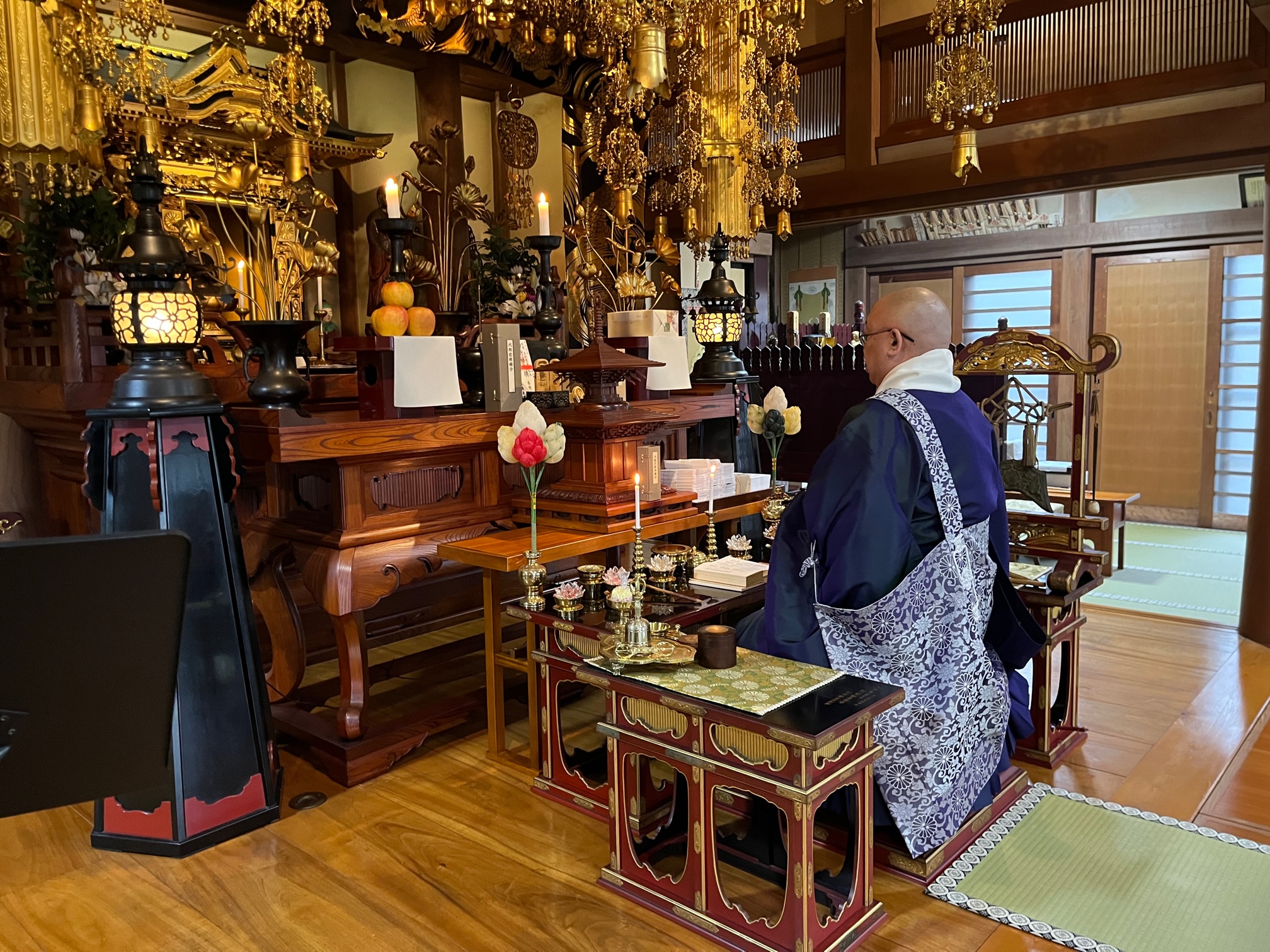 令和4年12月22日本覚寺新年祈祷札開眼法要